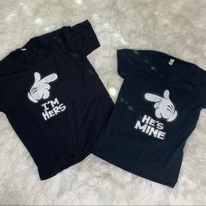 T Shirts (Men L) (Woman M) (sold together)